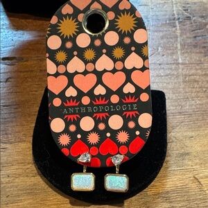 Anthropologie Opal-Like convertible Stud Earrings